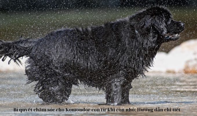 Bí quyết chăm sóc cho Komondor con từ khi còn nhỏ: Hướng dẫn chi tiết