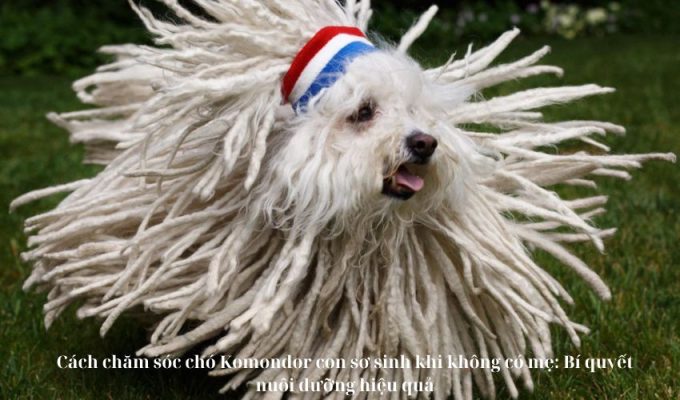 Cách chăm sóc chó Komondor con sơ sinh khi không có mẹ: Bí quyết nuôi dưỡng hiệu quả