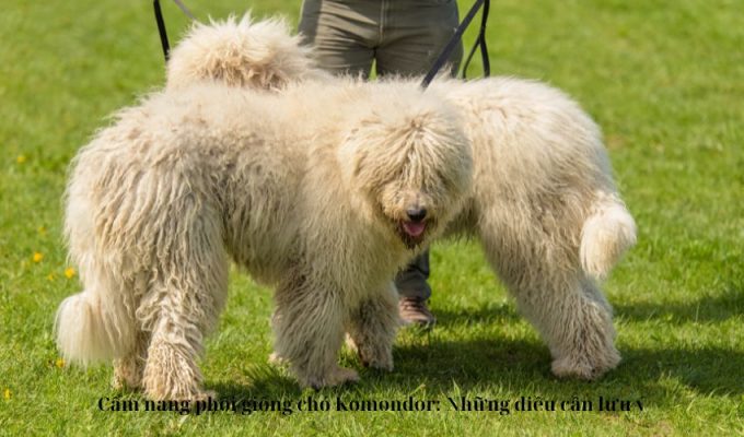 Cẩm nang phối giống chó Komondor: Những điều cần lưu ý